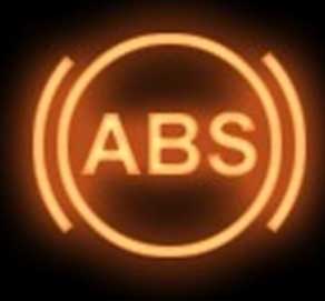 anti-lock brake system - ABS brake light